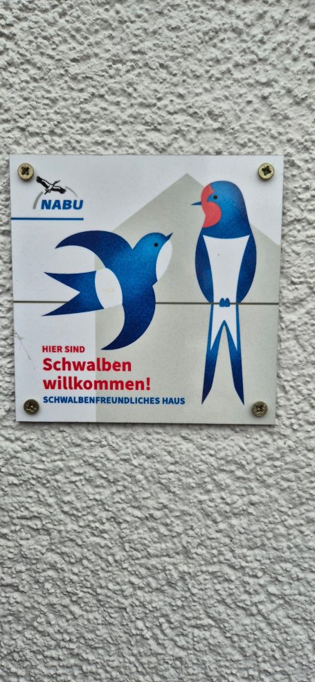 Schwalbenfreundliches Haus, NABU